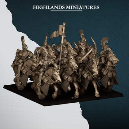 Aegean Elves Sea Hippeis | Highlands Miniatures