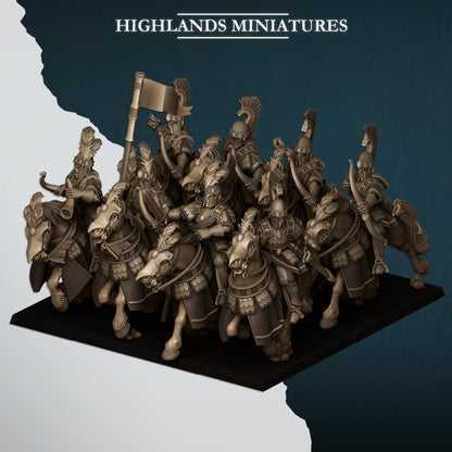 Aegean Elves Sea Hippeis | Highlands Miniatures