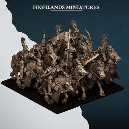 Aegean Elves Sea Hippeis | Highlands Miniatures