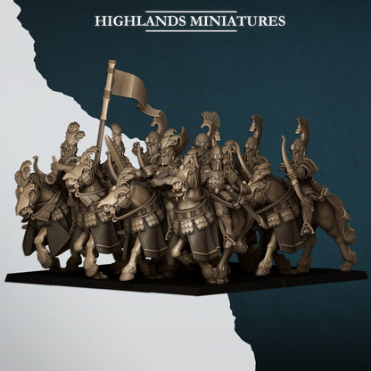 Aegean Elves Sea Hippeis | Highlands Miniatures