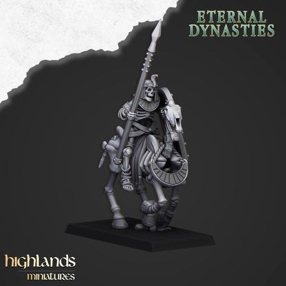 Ancient Skeletal Cavalry (Spears)