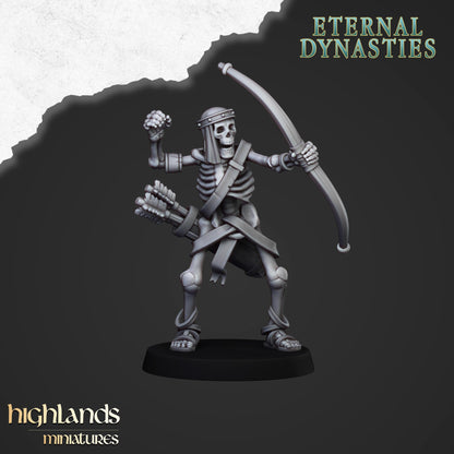 Ancient Skeletons with Bows