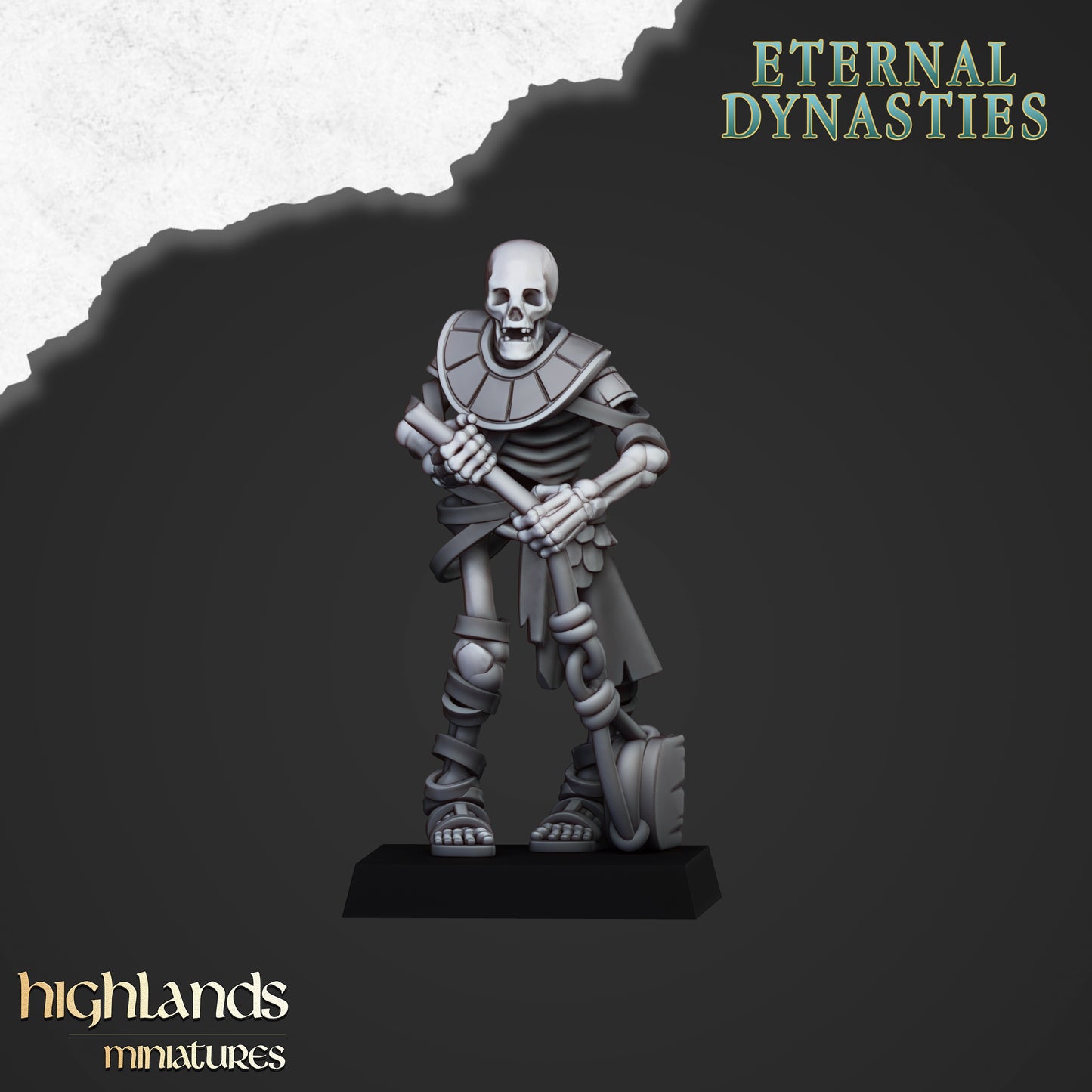 Ancient Stonethrower | Eternal Dynasties | Highlands Miniatures