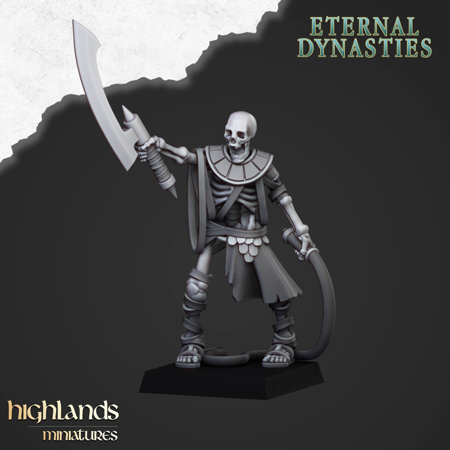 Ancient Stonethrower | Eternal Dynasties | Highlands Miniatures