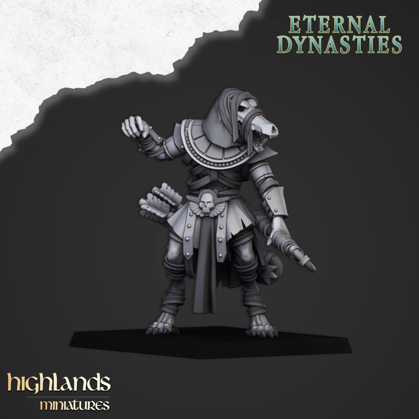 Anubis Guard with Bows | Eternal Dynasties | Highlands Miniatures