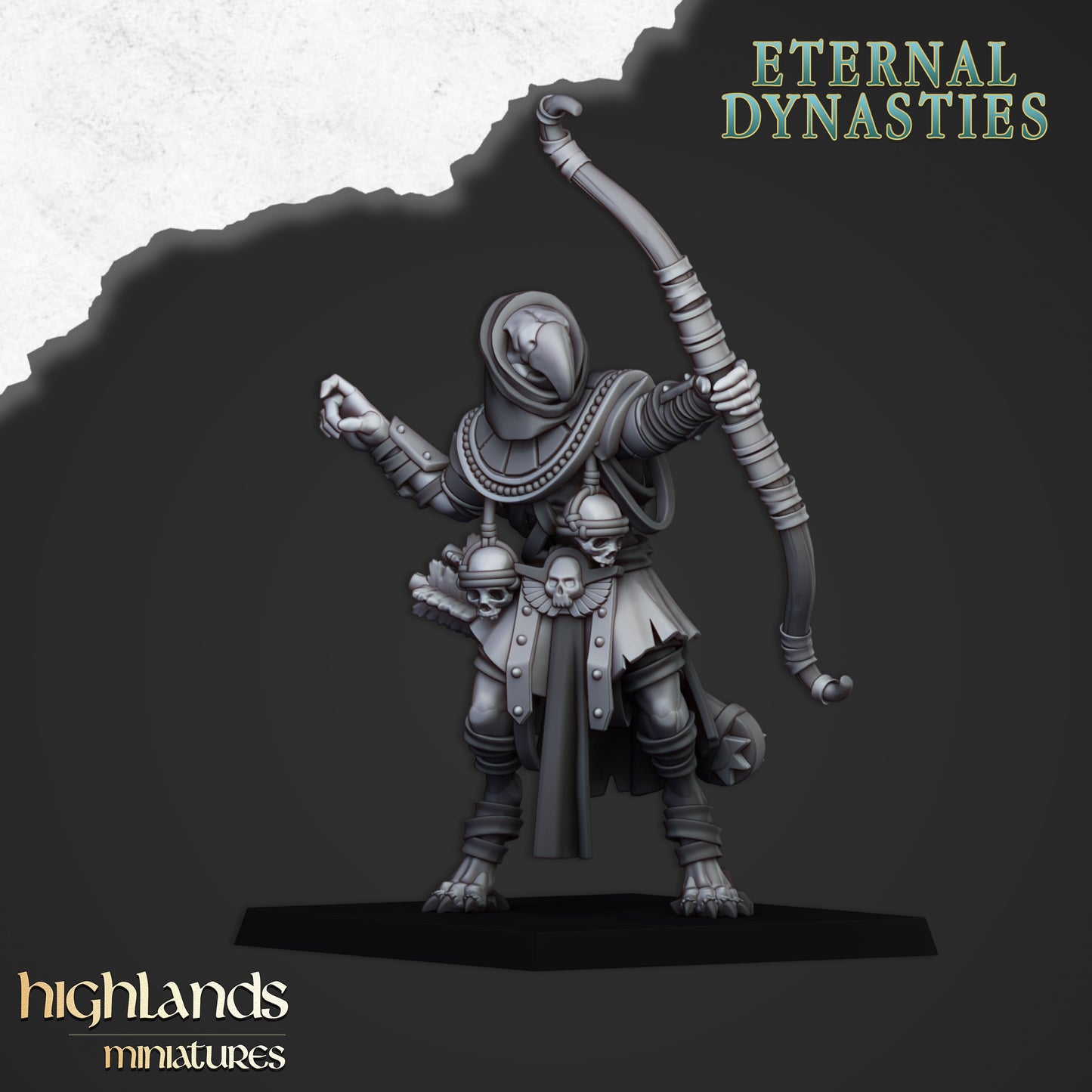 Anubis Guard with Bows | Eternal Dynasties | Highlands Miniatures