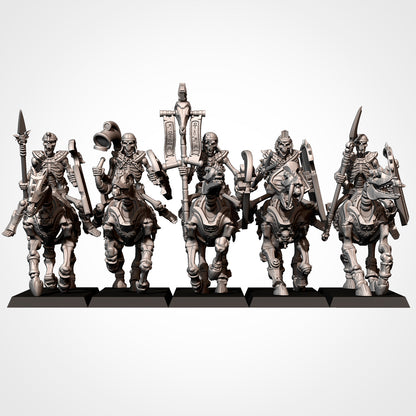 Skeletal Heavy Cavalry | Txarli Factory | Armies of the Sands