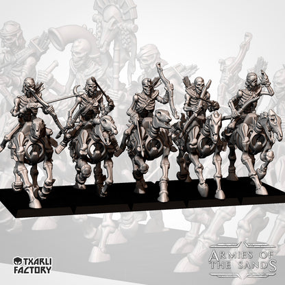 Skeletal Light Cavalry | Txarli Factory | Armies of the Sands