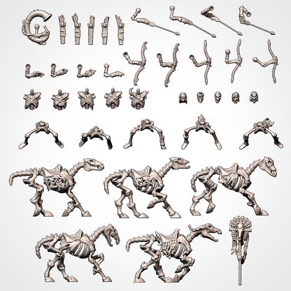 Skeletal Light Cavalry | Txarli Factory | Armies of the Sands