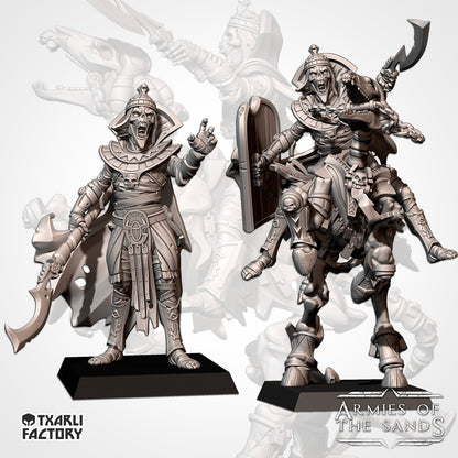 Skeletal Prince/King | Txarli Factory | Armies of the Sands