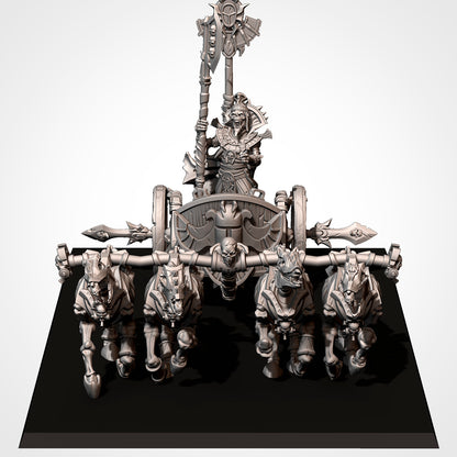 The Big King on Chariot | Txarli Factory | Armies of the Sands