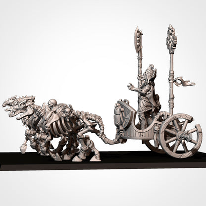 The Big King on Chariot | Txarli Factory | Armies of the Sands
