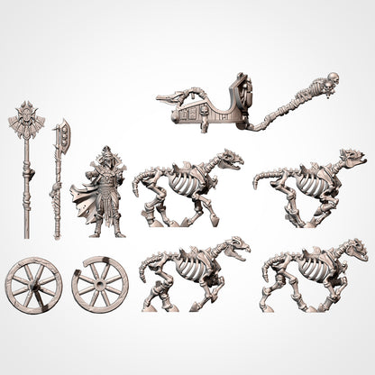 The Big King on Chariot | Txarli Factory | Armies of the Sands