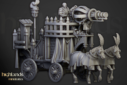 Arcane Cannon & Cosmological Engine — War Wagon
