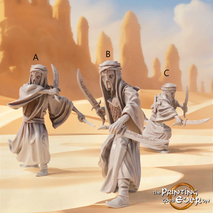 Serpent Cult Set | Sands of the East | MESBG | The Printing Goes Ever On