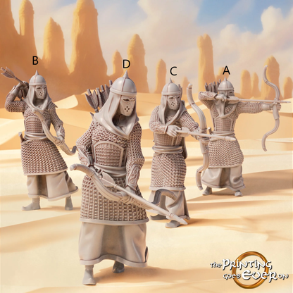 Easterner Archers | Sands of the East | MESBG | The Printing Goes Ever On