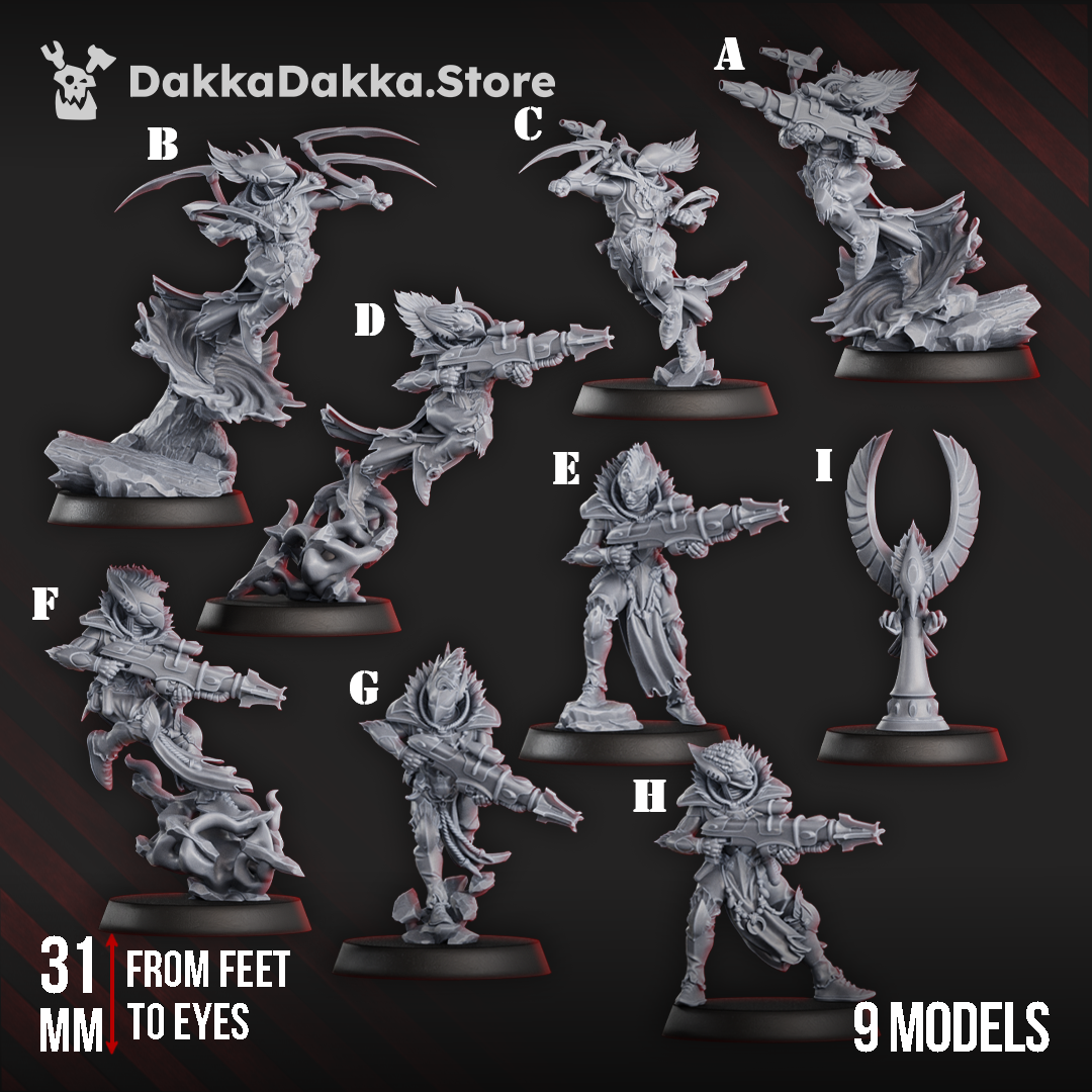 Spacelair Webstriders Squad (Pre-Built) | Spacelair Anchorites | Dakka Dakka