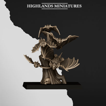 Bat Swarms | Transilvanya - The Fallen Realm | Highlands Miniatures