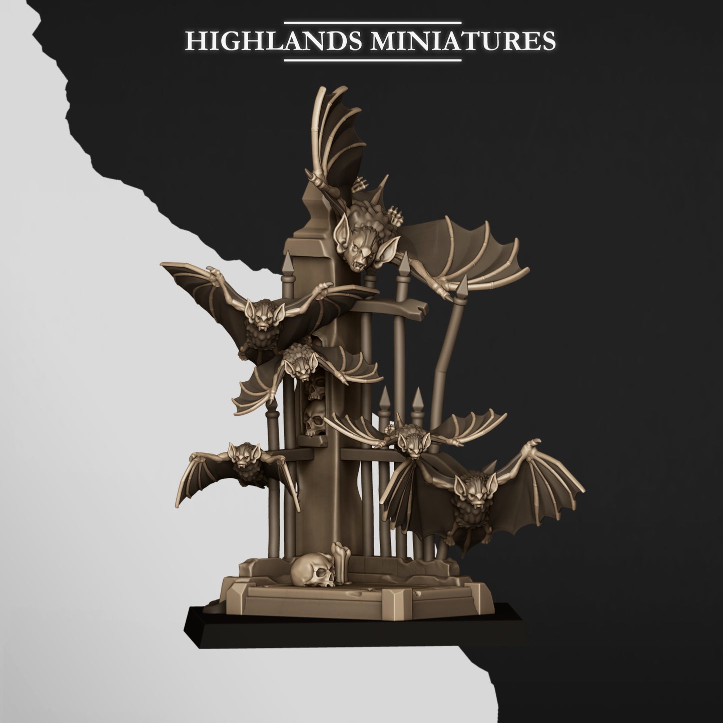 Bat Swarms | Transilvanya - The Fallen Realm | Highlands Miniatures