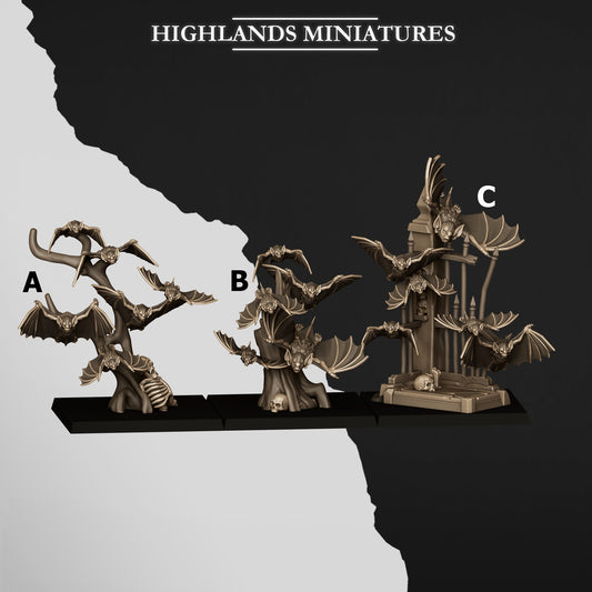 Bat Swarms | Transilvanya - The Fallen Realm | Highlands Miniatures