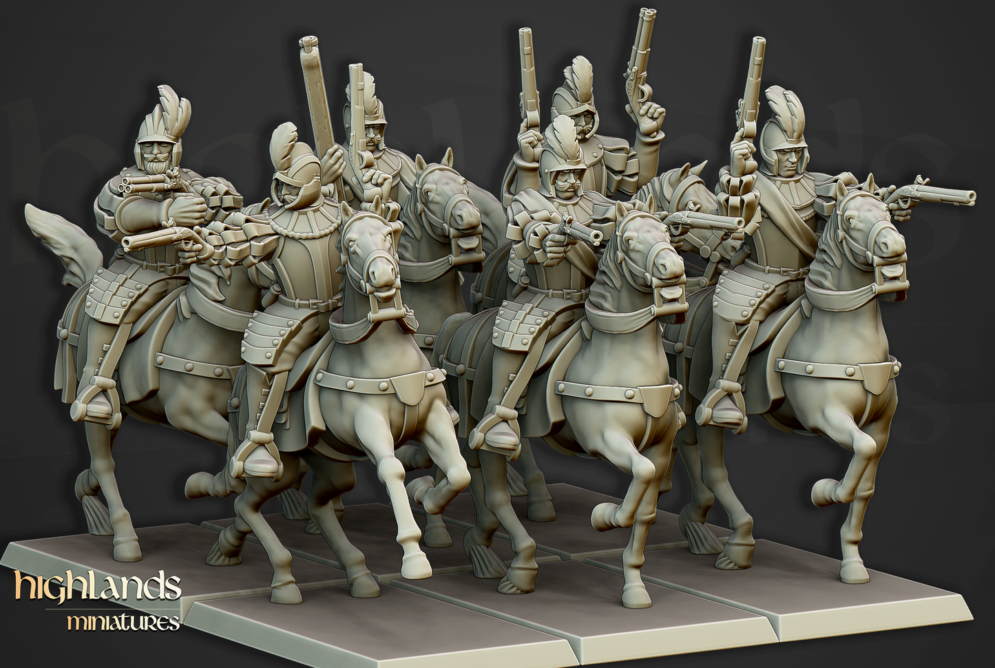 Black Riders | Sunland, Empire of the Sun | Highlands Miniatures