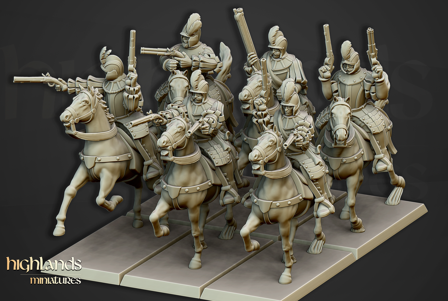 Black Riders | Sunland, Empire of the Sun | Highlands Miniatures