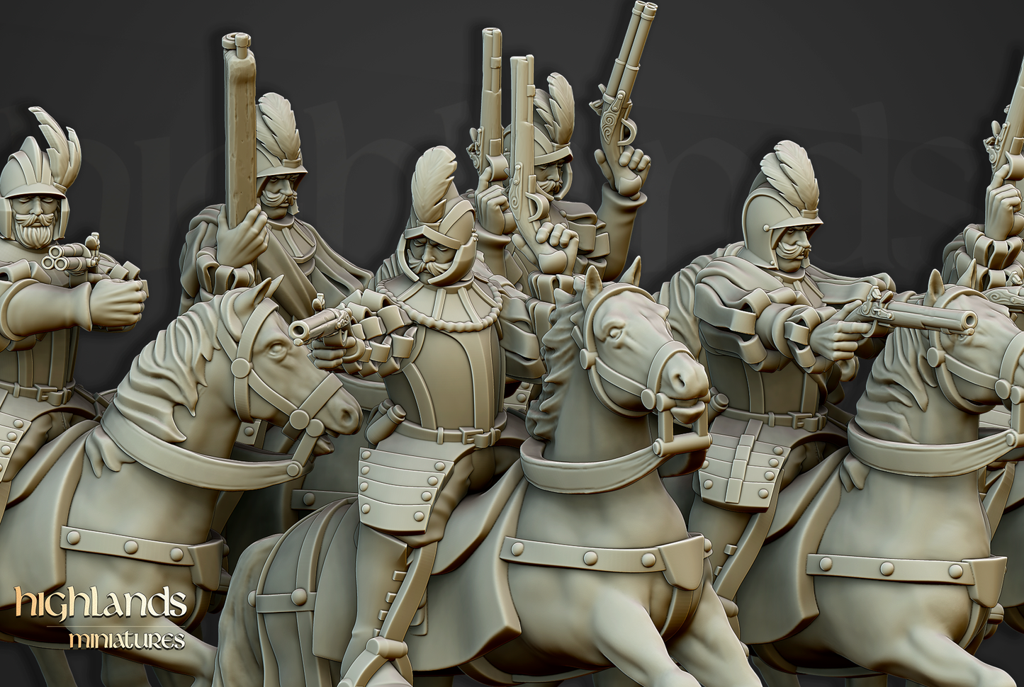 Black Riders | Sunland, Empire of the Sun | Highlands Miniatures