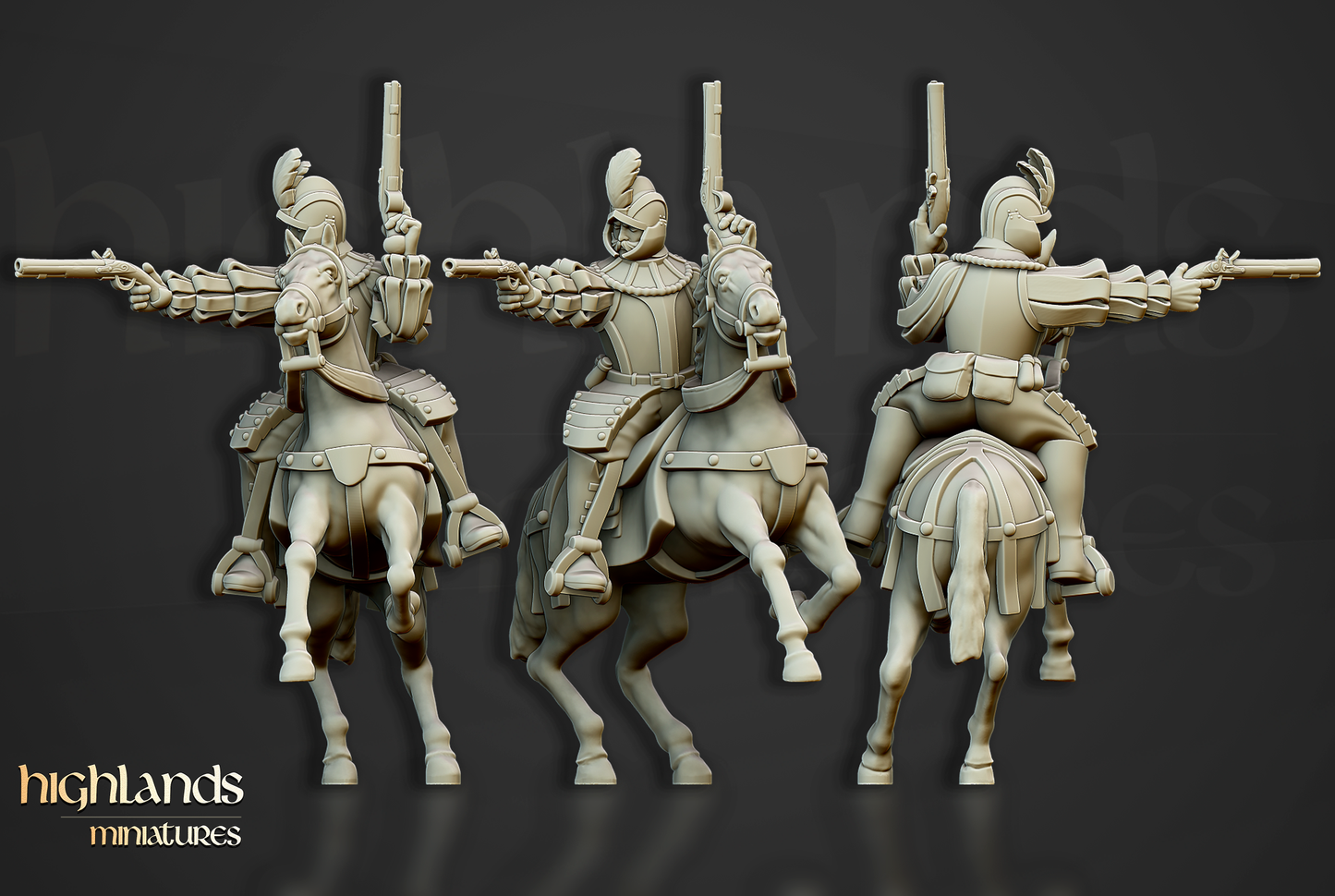 Black Riders | Sunland, Empire of the Sun | Highlands Miniatures