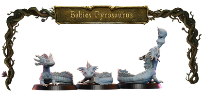 Pyrosaurus Babies
