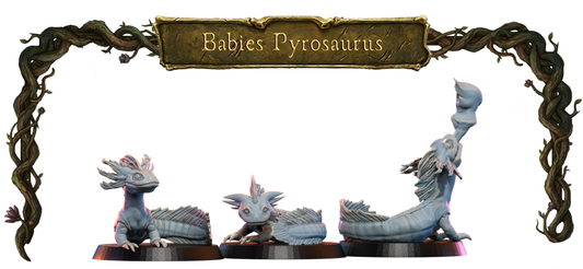 Pyrosaurus Babies