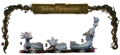 Pyrosaurus Babies
