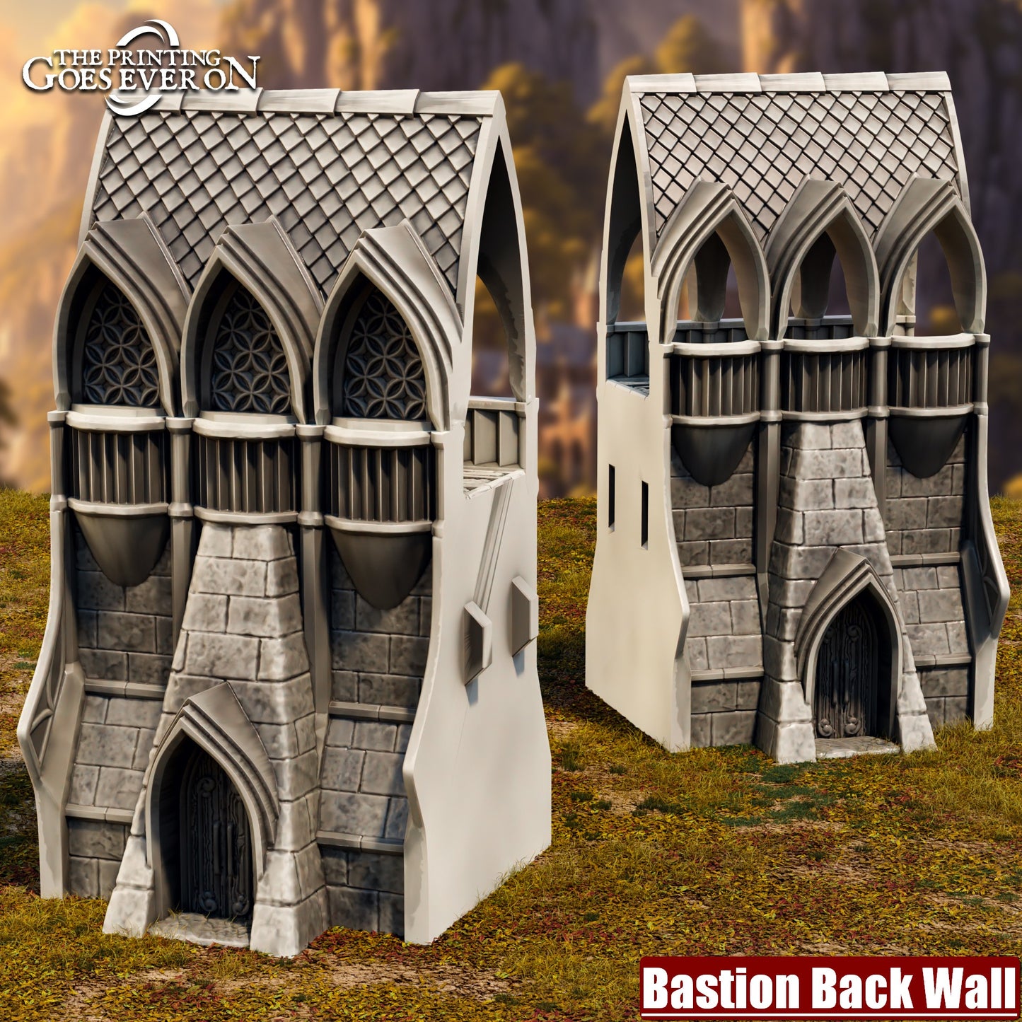 Modular Elven Fortifications | Tales of the Elven Kingdom | The Printing Goes Ever On