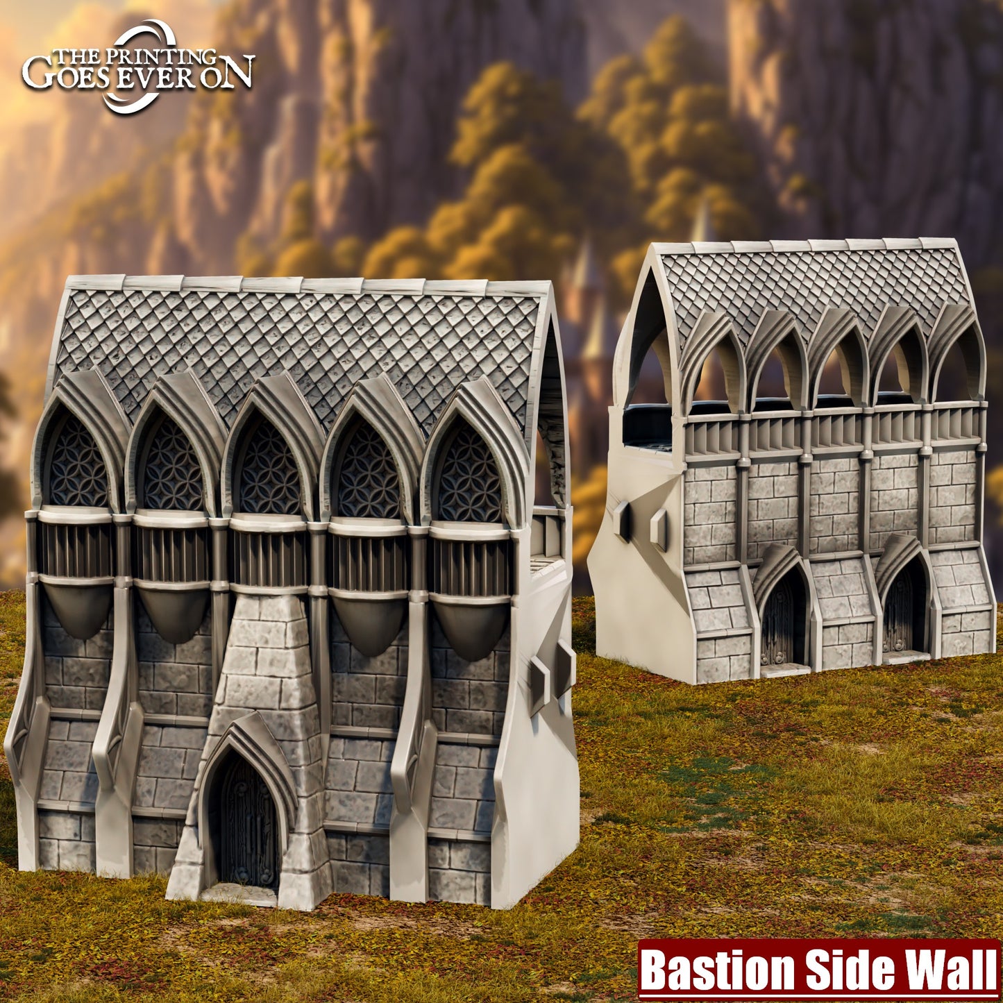 Modular Elven Fortifications | Tales of the Elven Kingdom | The Printing Goes Ever On