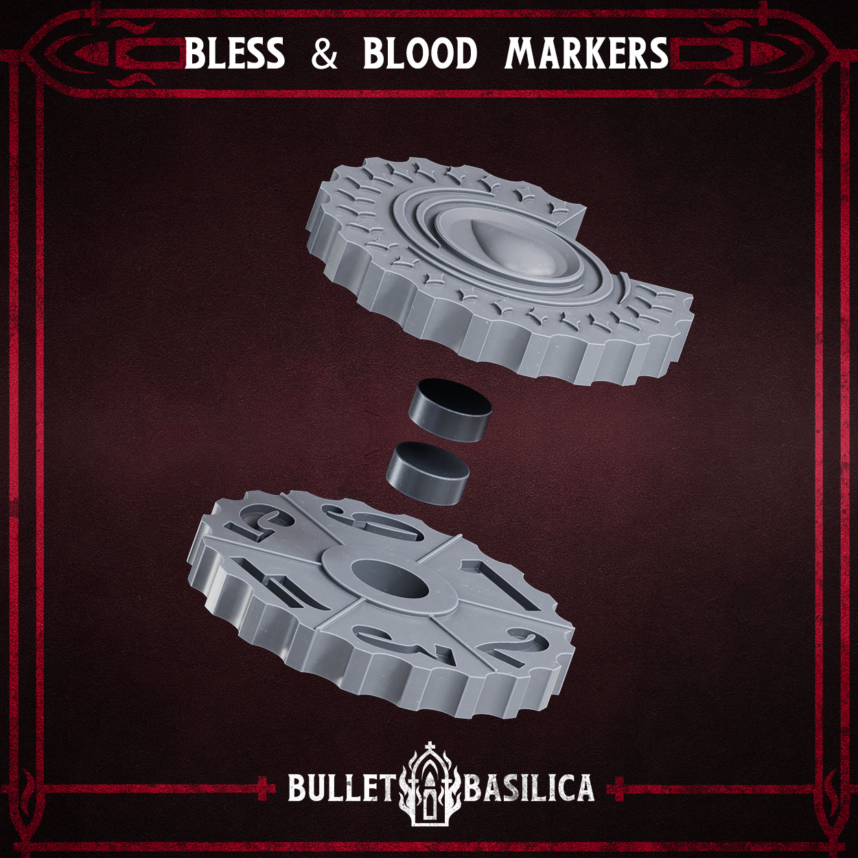 Crimson Hussars Bless and Blood Markers