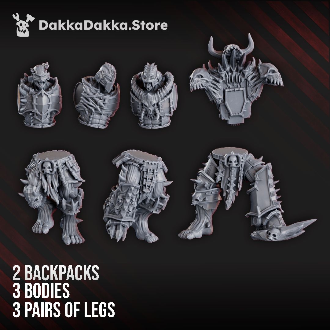 Cursed Bone Shredders bodies