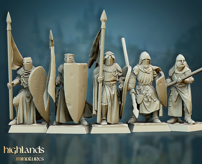 Crusader Knights | Gallia, the Medieval Kingdom | Highlands Miniatures