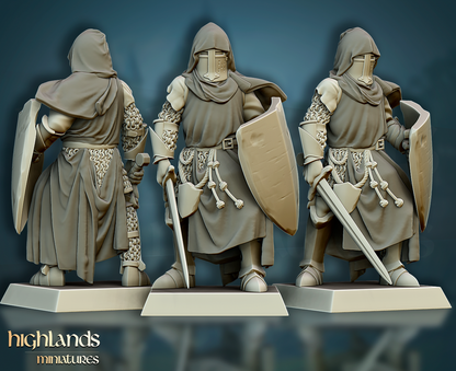 Crusader Knights | Gallia, the Medieval Kingdom | Highlands Miniatures