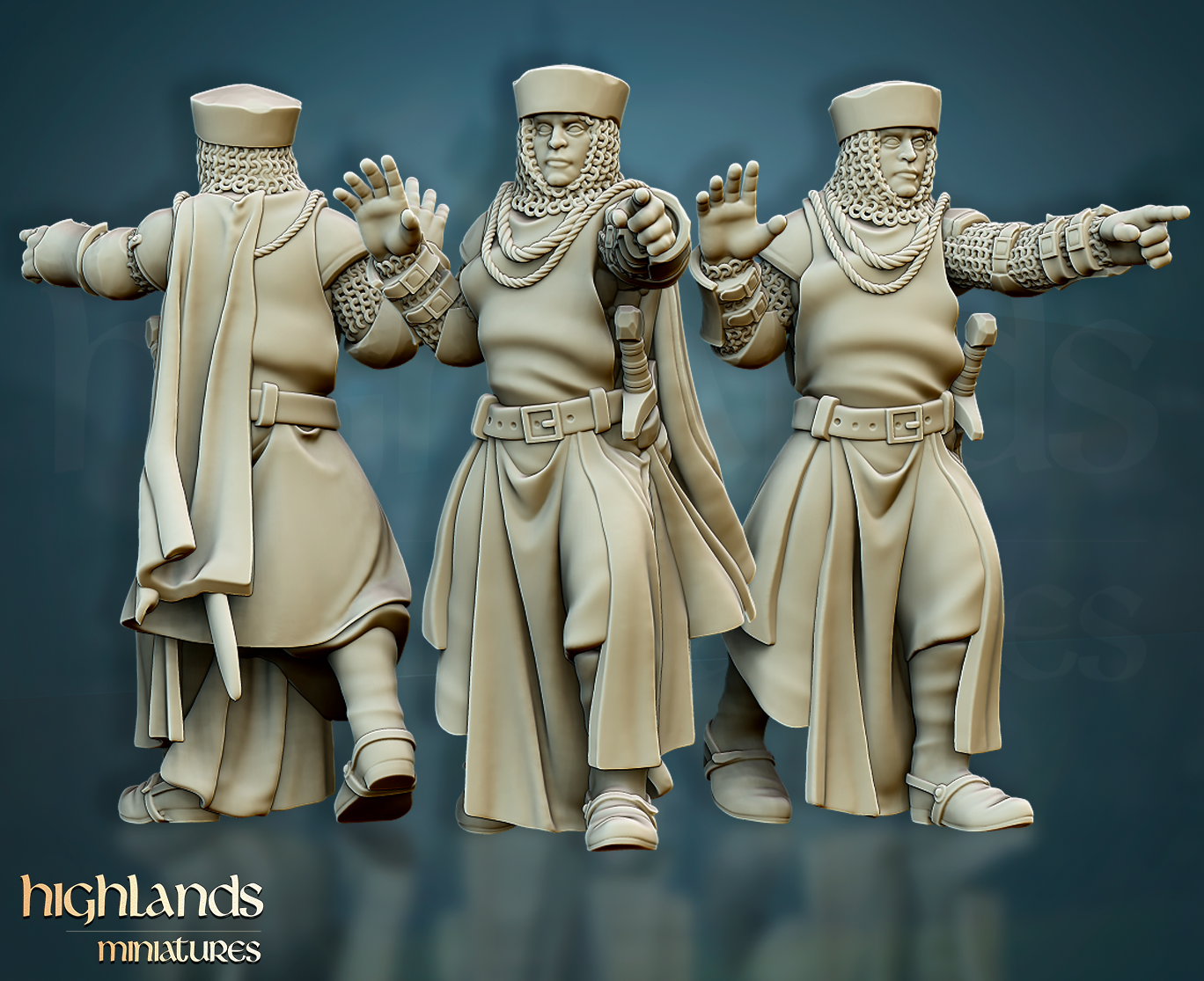 Crusader Sacred Reliquary | Gallia, the Medieval Kingdom | Highlands Miniatures
