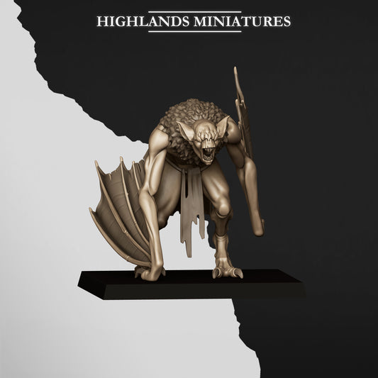 Crypt Bats | Transilvanya - The Fallen Realm | Highlands Miniatures
