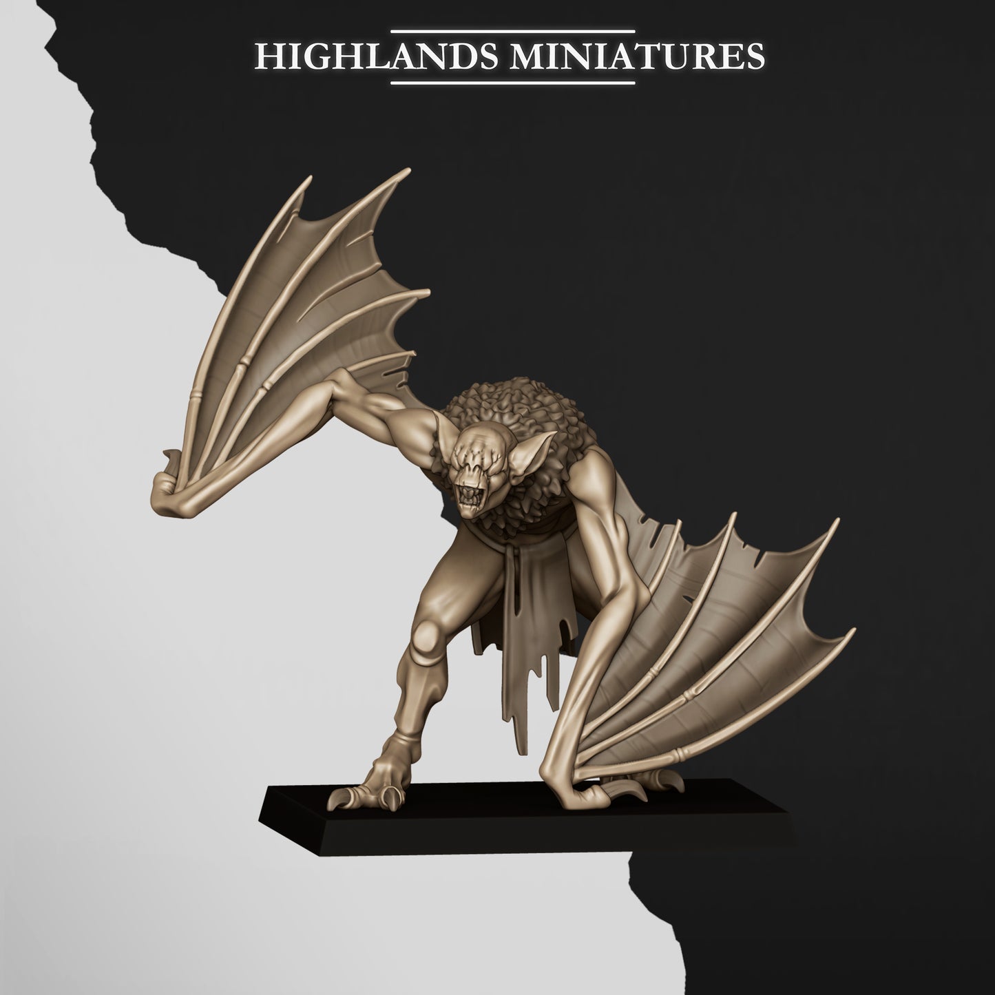 Crypt Bats | Transilvanya - The Fallen Realm | Highlands Miniatures