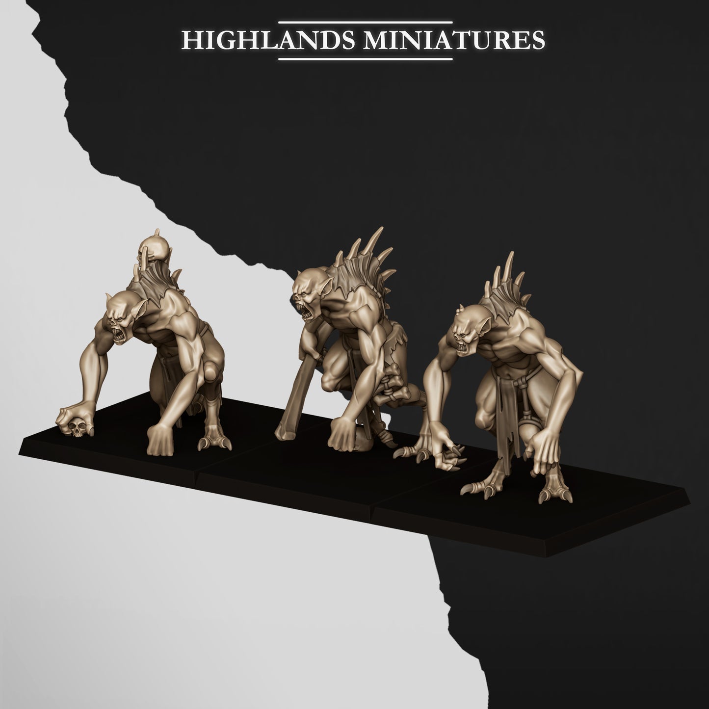 Crypt Ghouls | Transilvanya - The Fallen Realm | Highlands Miniatures