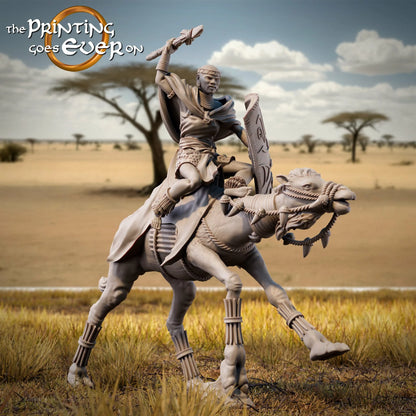 Tribal Camel Riders | Tribal Realms | MESBG | The Printing Goes Ever On
