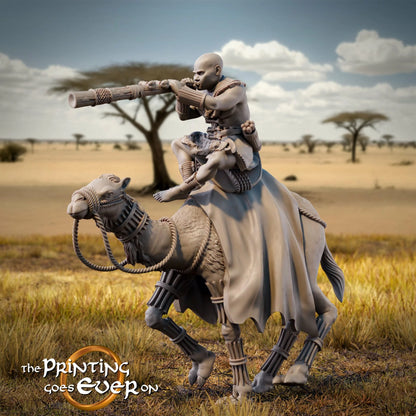 Tribal Camel Riders | Tribal Realms | MESBG | The Printing Goes Ever On