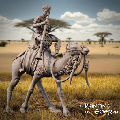 Tribal Camel Riders | Tribal Realms | MESBG | The Printing Goes Ever On