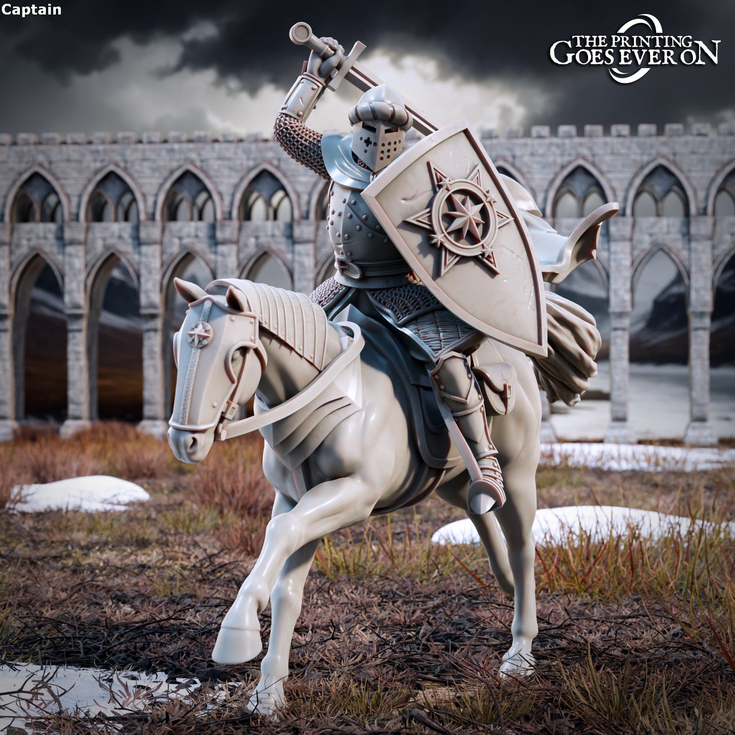 Northern Kingdom Cavalry | Tales of the Northern Kingdom | MESBG | The Printing Goes Ever On
