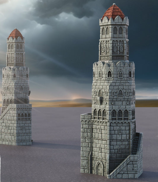 Citadel | 6-28mm Scale | Ivory City | The Printing Goes Ever On | Warhammer | RPG | DnD | Table Top Gaming | Buildings and Terrain