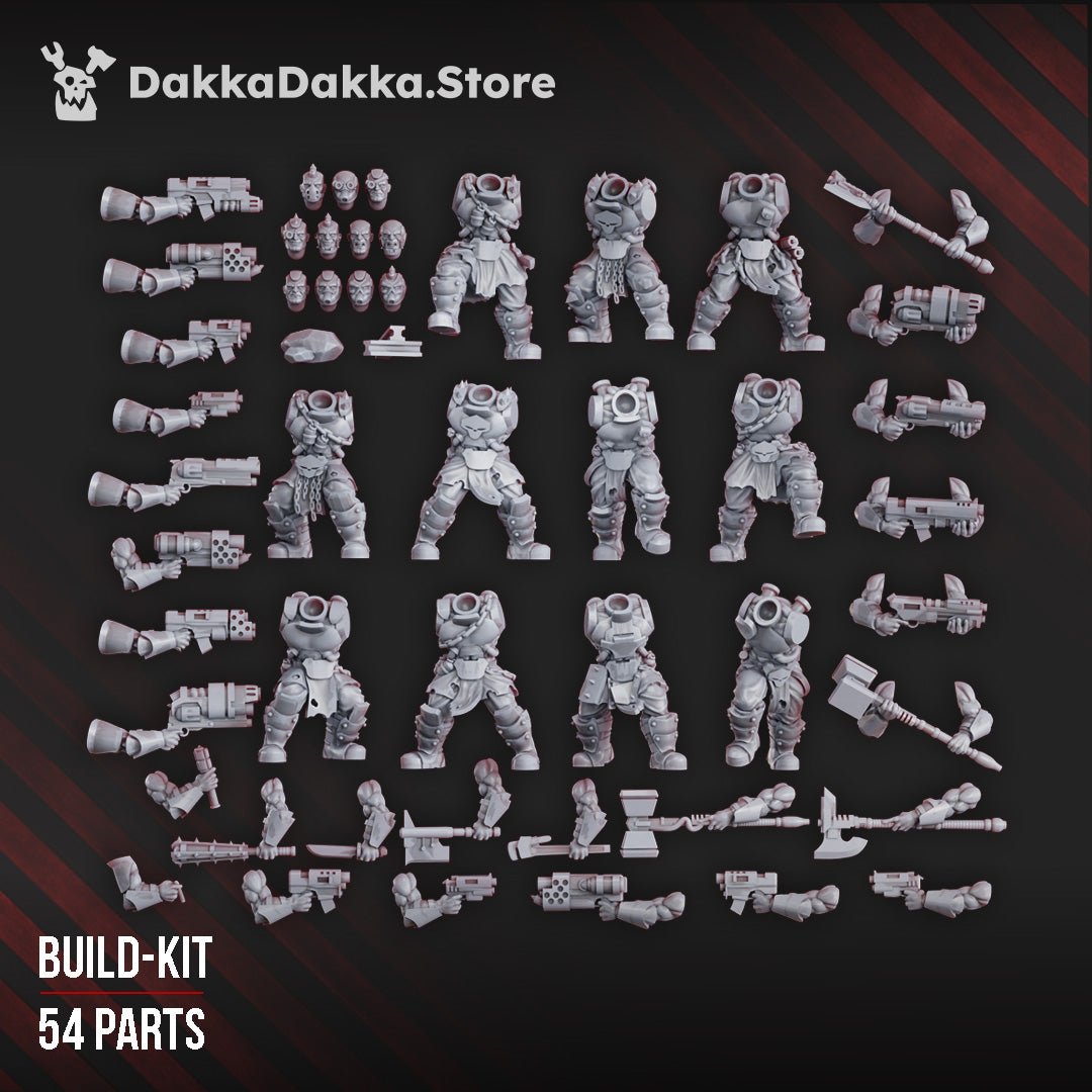 Colossus Squad Bits | Rock Head Gangs | Dakka Dakka