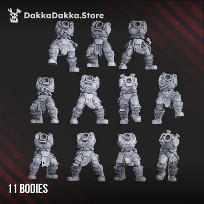 Colossus Squad Bits | Rock Head Gangs | Dakka Dakka