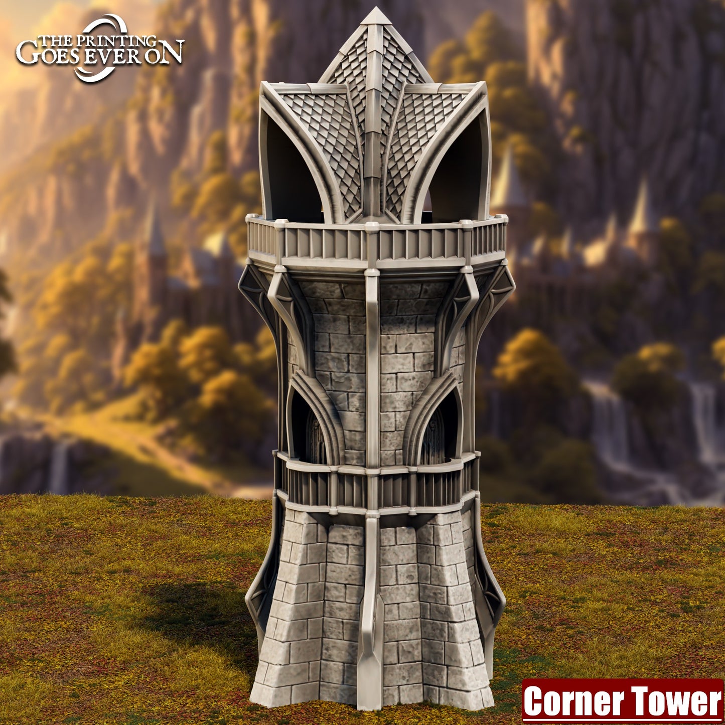 Modular Elven Fortifications | Tales of the Elven Kingdom | The Printing Goes Ever On