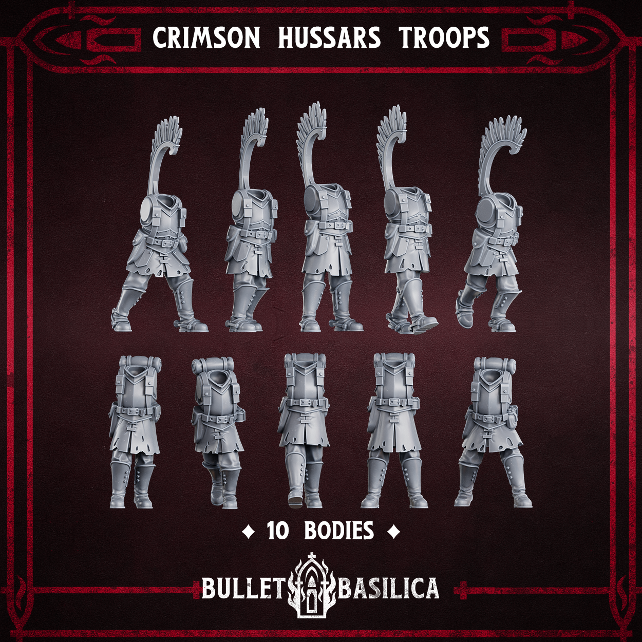 Bits - Crimson Hussars Troops